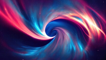 Abstract colorful of nebula cosmo stardust flowing in concept space, science, universe, galaxy