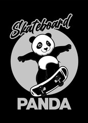 SKATEBOARD PANDA
