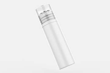 Cosmetic Bottle with Roller Ball Applicator Mockup. 3d illustration