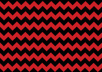 Chevron Pattern Abstract Background Vector Zigzag Pattern black red