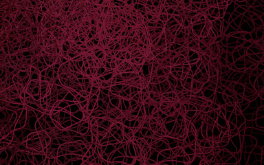 Dark Pink, Red vector texture with abstract forms.