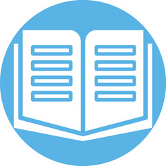 Study Book Vector Icon
