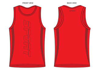 TANK TOP MAN MOCKUP DESIGN