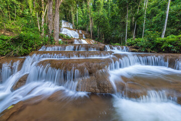 Pha Charoen Waterfall, Beautiful waterfall in tak  province, ThaiLand.