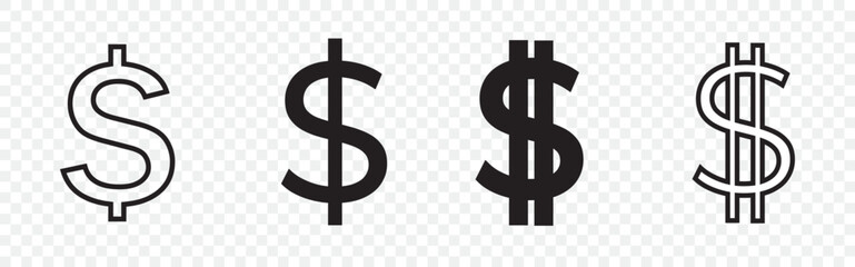 dollar symbol on rope