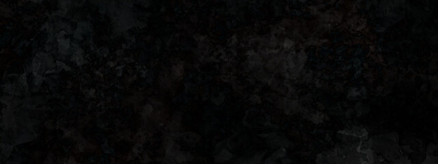Fototapeta na wymiar watercolor black wall texture. Abstract watercolor black grunge background. Dark backdrop. 