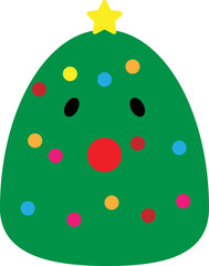 Christmas Tree vector image or clip art.