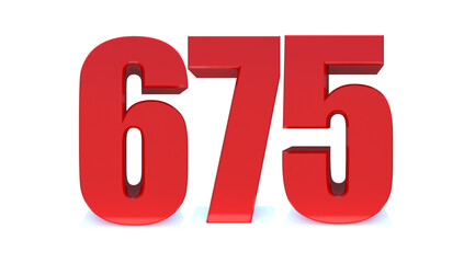 675 number