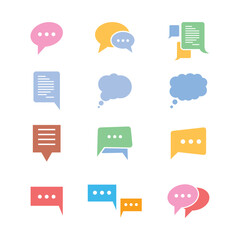 Speech bubble icon