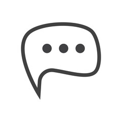 Speech bubble icon