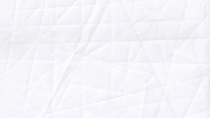 Texture of white crumpled paper background. White crumpled paper texture background. Clean white paper. Top view.