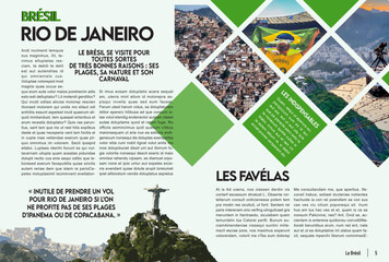 exemple page magazine