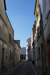 street in the old town of Wismar