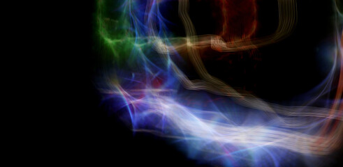 colorful illustration abstract background with light