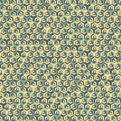  Hexagonal Maze pattern abstract illustration