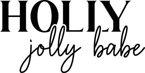 Holly jolly babe