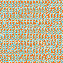  Hexagonal Maze pattern abstract illustration