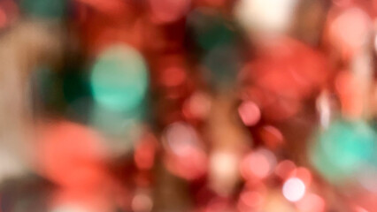 blurred flares bokeh background