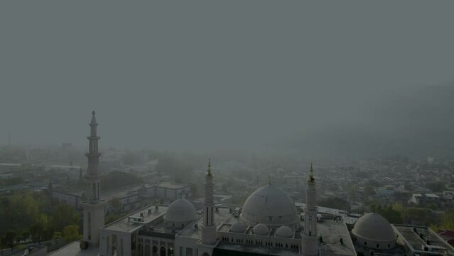 central Jamia masjid muzaffarabad, azad jammu kashmir. Pakistan This is one of the most beautiful building.