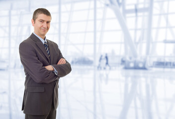 business man portrait at the office