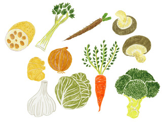 優しい雰囲気の野菜