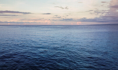 sunset and ocean open ocean vastness tropical water intonesia