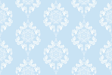 Seamless decorative wallpaper pattern