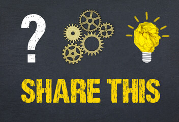 Obraz premium share this