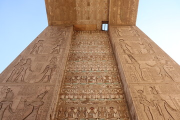 Gateway of Ptolemy III entrance to the Temple of Khonsu, Karnak Temple