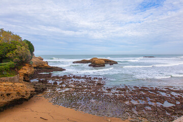 beach in the morning