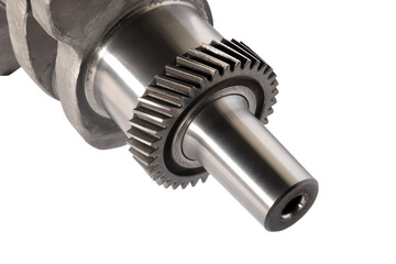 New crankshaft. Vehicle spare part.