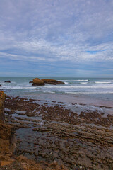 beach in the morning