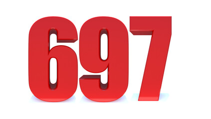 697 number