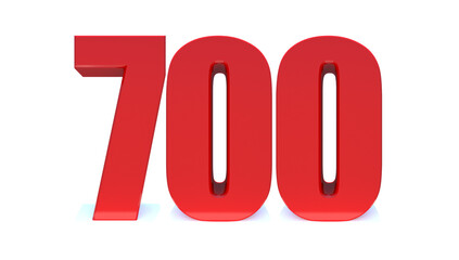 700 number