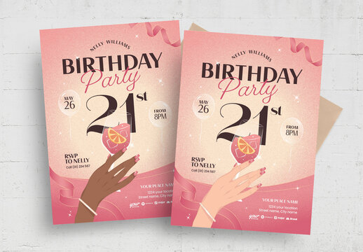 Birthday Flyer Template