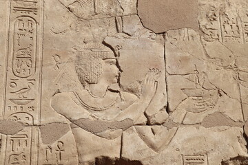 Karnak temple in Luxor, Egypt