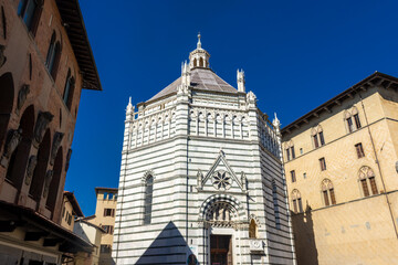 Fototapeta premium Baptistery of Pistoia, Tuscany, Italy
