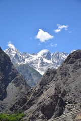 Fototapeta premium landscape with snow