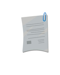 note paper to use as sticker  without background 
