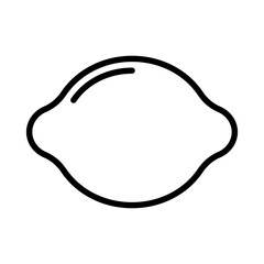 Flat illustration on a theme lemon