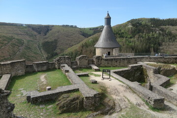 Burg Bourscheid, Luxemburg