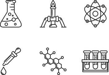 Fototapeta premium Set of Unique Vector Icons