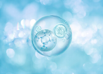 abstract background for cosmetic product