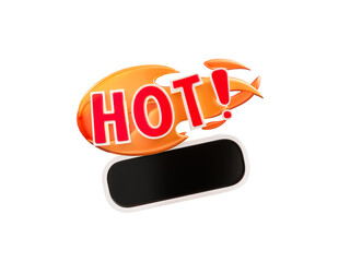 Hot sale and hot deal label cutout