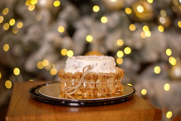 
New Year's cake for dogs