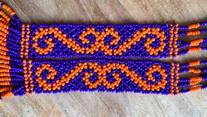 Beads based on Toraja pattern.