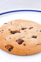 甘味のなかにほろ苦い風味が感じられるチョコチップクッキー
