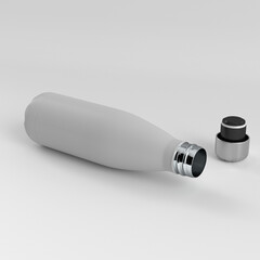 3d stainless steel water bottle