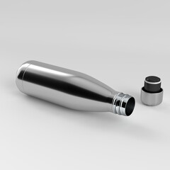 3d stainless steel water bottle