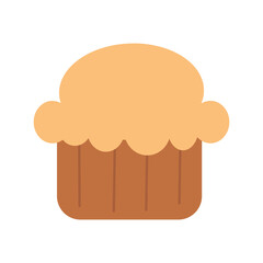 Cute cupcake illustration